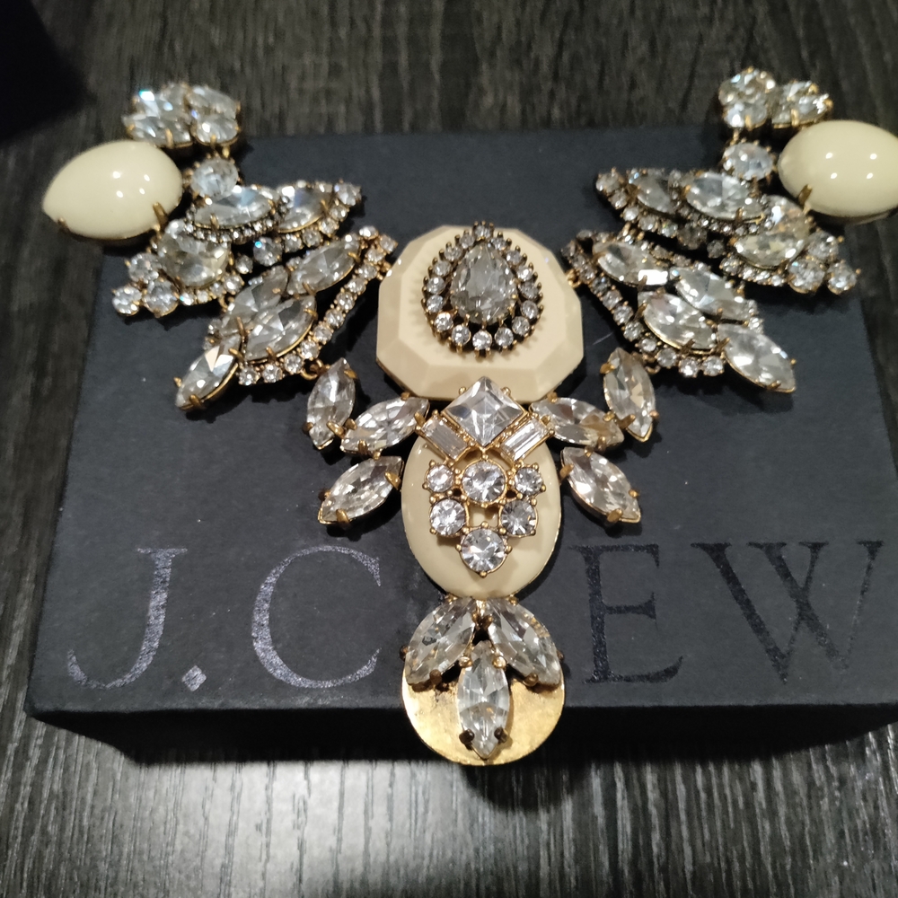 J. Crew Gold and Silver Statement Necklace - Picture 8 of 12